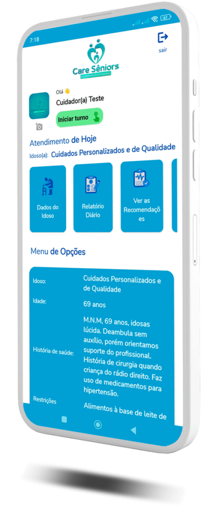 App da Care Sêniors